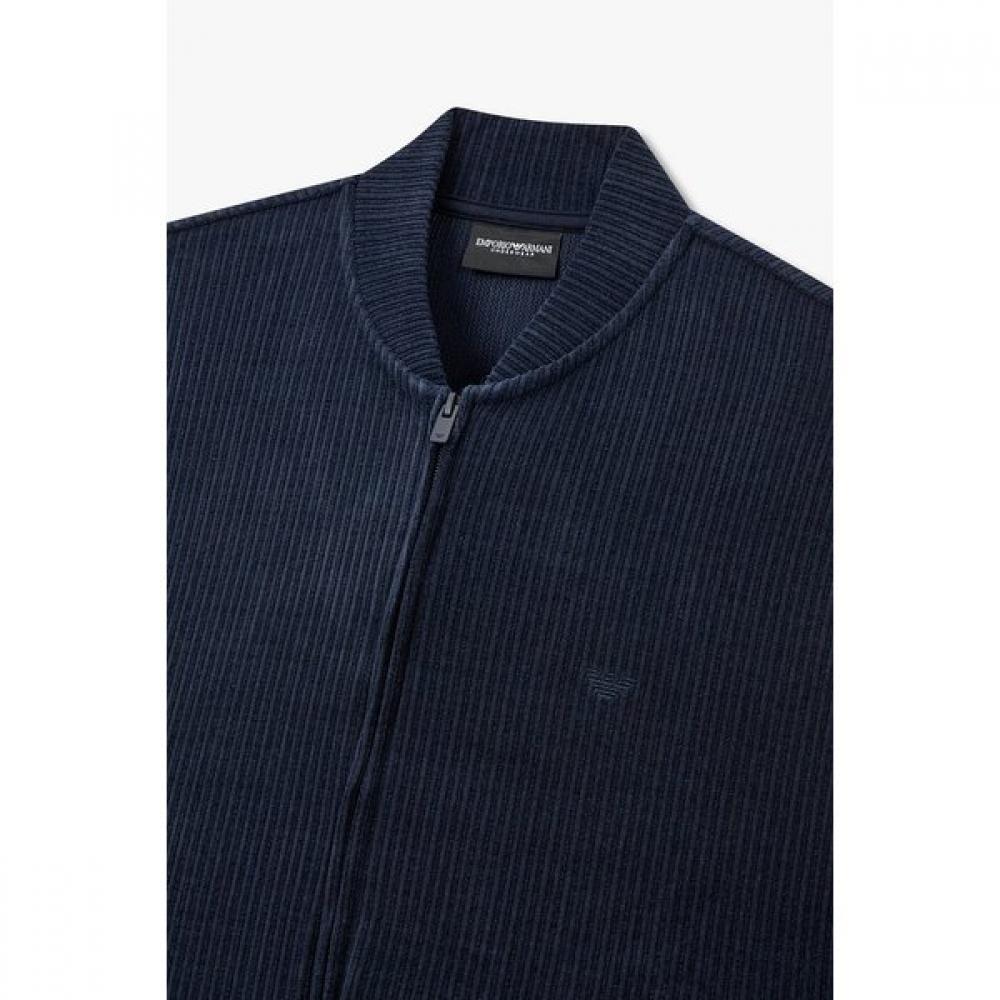 Emporio Armani Men S Corduroy Lounge Zip Jacket 0815338006