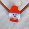 6Pcs/Set Snowman Hanging Reindeer DIY Santa Claus Felt Fabric Snowflake Cute Christmas Ornament Xmas Tree