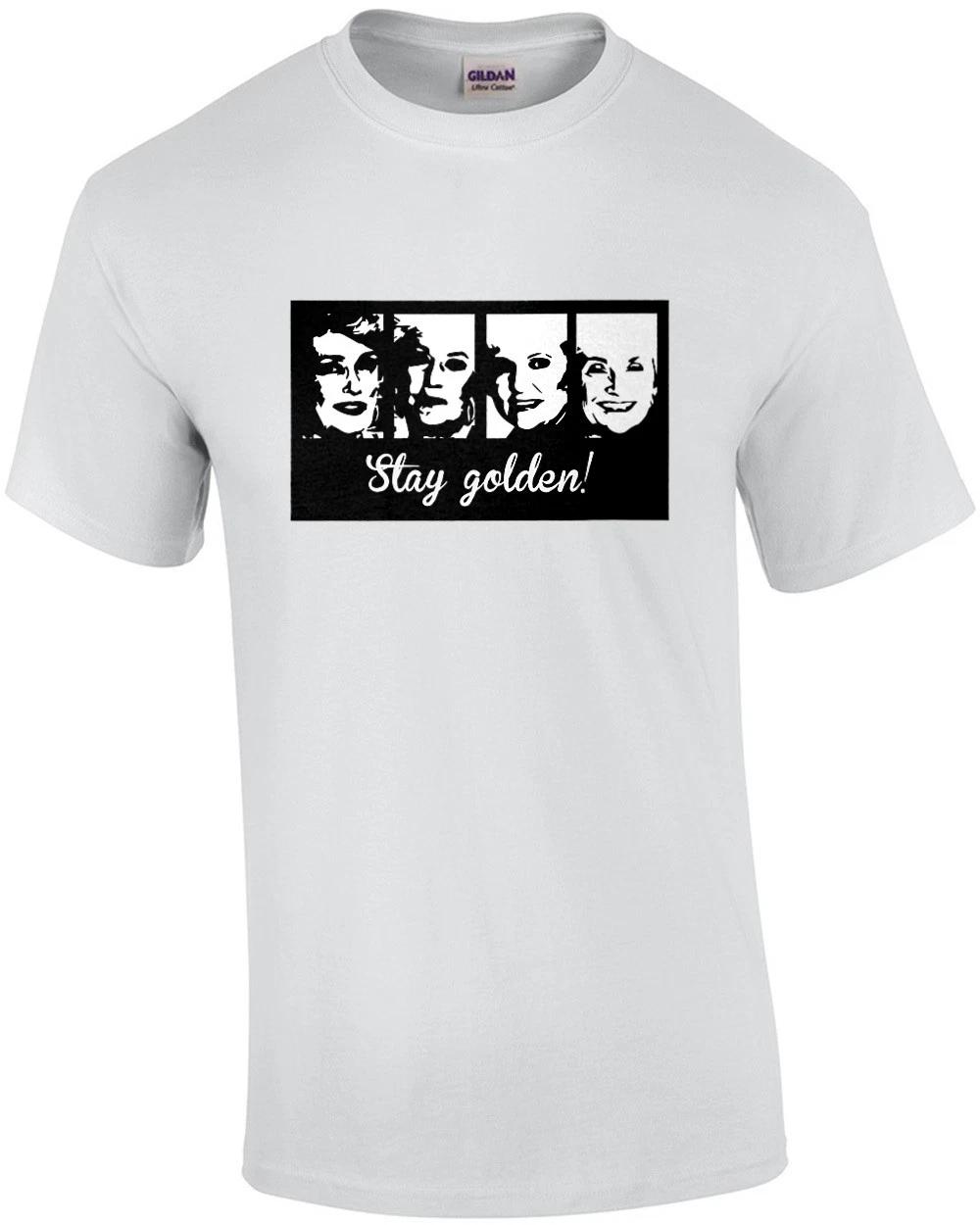 Stay Golden! - The Golden Girls - 80 s T-shirt XL