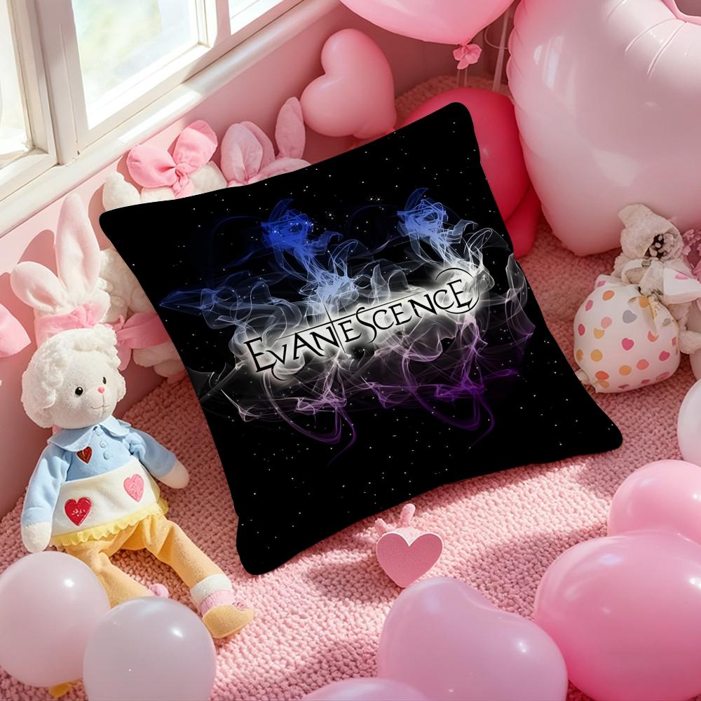Band E-EvanescenceS Cushion Cover Pattern Printed Pillowcase for Living Room Sofa Cushion Cover & Bedroom Decor
