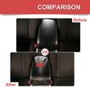 Carbon Console Cover Armrest Box Leather Pad Cover for Dodge Charger /300c 2011+