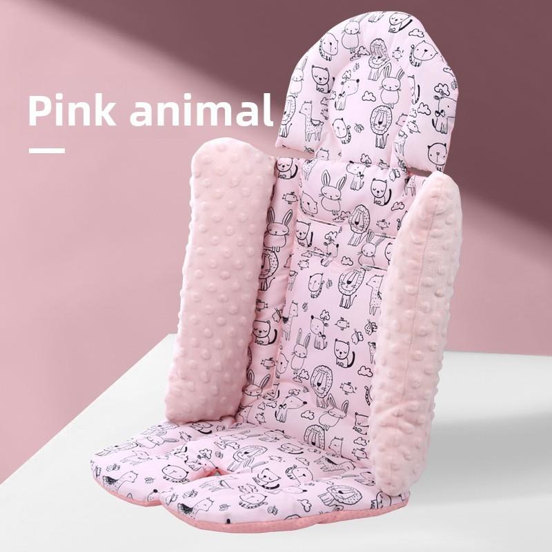 Cuscino per Passeggino con Materiale Peluche per una Comoda Seduta del Neonato