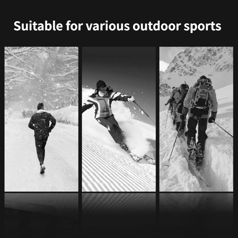 Winter men's lightweight thin windproof warm touch screen gloves, winter outdoor sports gloves liners