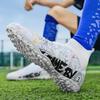 2024 Men's Soccer Shoes Large Size Ultralight Football Boots Boys Sneakers Non-Slip AG/TF Soccer Cleats Ankle Boots Unisex