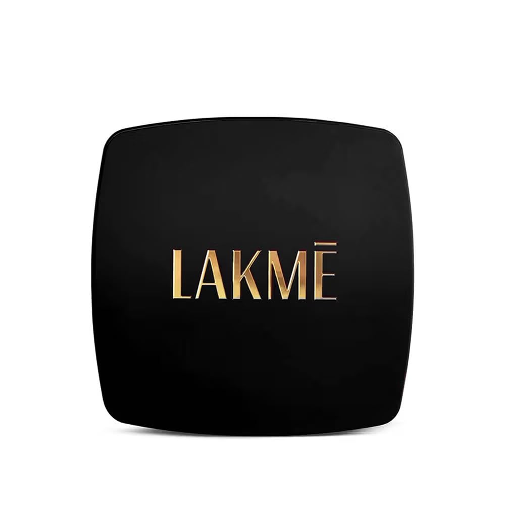 Lakme Forever Matte Compact, Smooth Finish, Lightweight Compact Powder That Lasts for 12 HrsFor A Natural Even Toned Look, Shell, 9g