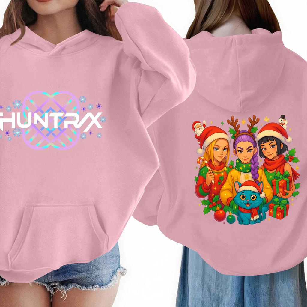 Children's Long-sleeved Loose Pullover Letter-printed Hooded Sweatshirt