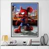 Disney Diamond Painting Mickey and Spider-Man Cross Stitch Hanging Print Puzzle Mosaic Embroidery Home Decor 5D DIY Art Brand New