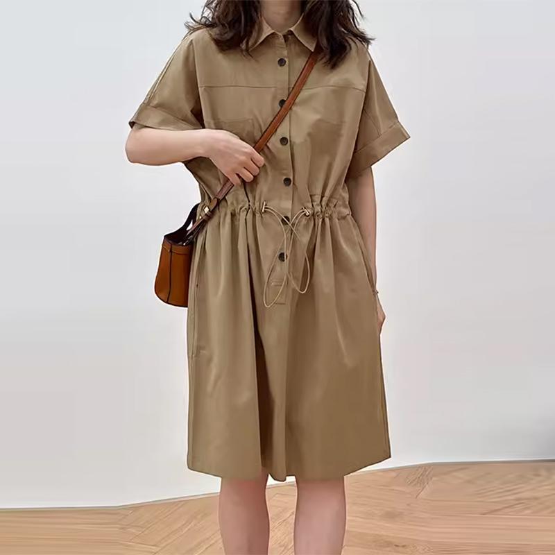 ZANZEA Women Classic Collar Loose Casual Half Sleeve Short Jumpsuits