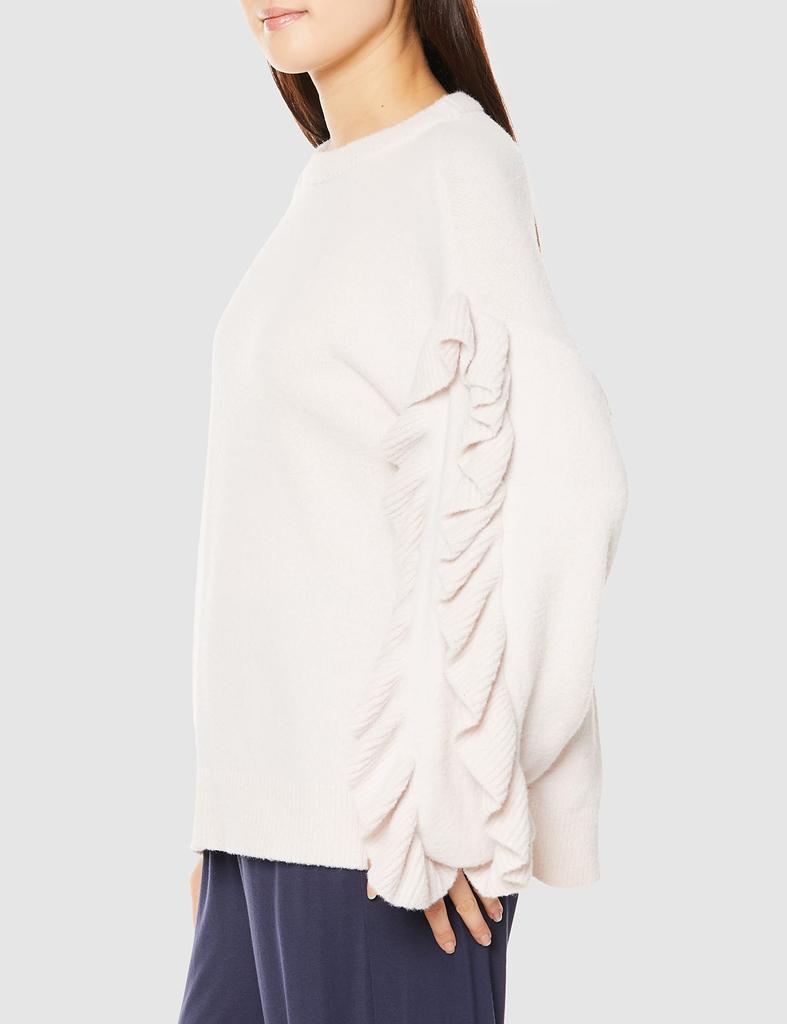 Gelato Pique Twinkle Frill Pullover PWNT225061 Pink F Women's