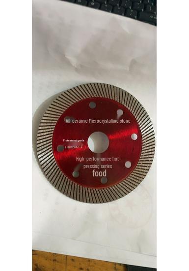 Thin Diamond Saw Blade for Ceramic & Stone Cutting – Corrugated, Sharp, All-Microcrystalline