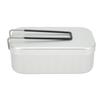 Camping Bento Box Foldable Handle Portable Aluminum Alloy Lunch Box with Alcohol Stove for Picnic Outing