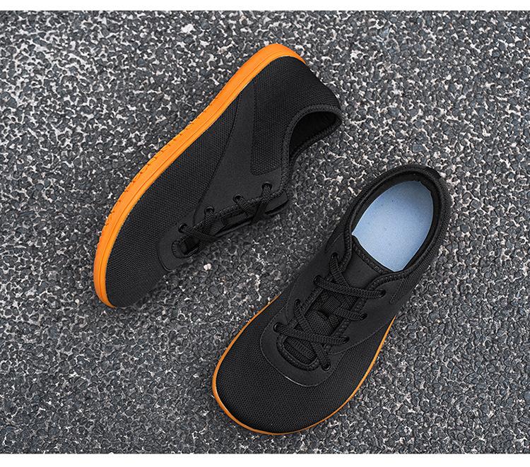 New Soft-soled Barefoot Shoes Fashionable Loose and Comfortable Shoes European and American Versatile Four-season Men's Casual Shoes Outdoor Trend