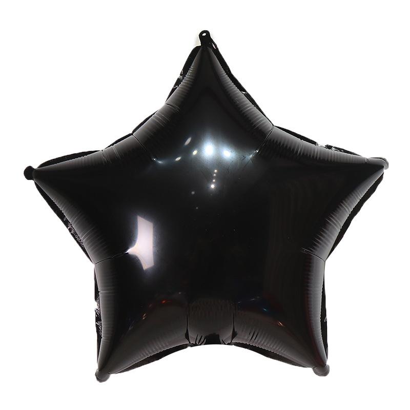 10-18inch Pentagram Aluminum Film Balloons Birthday Decoration Wedding Room Layout Automatic Sealing Star Luster Aluminum Foil