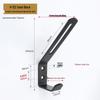 Jinrui Stainless Steel Black Bathroom Hook for Coats and Hats