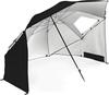 Windproof Beach Umbrella UPF 50+ With Sand Anchor & Tilt Portable Foldable Sunshade For Patio Garden Pool Backyard Lawn Outdoor