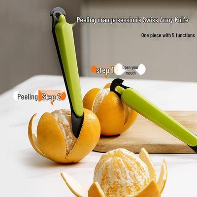 Portable 420 Stainless Steel Multifunctional Kitchen Peeler & Box Opener
