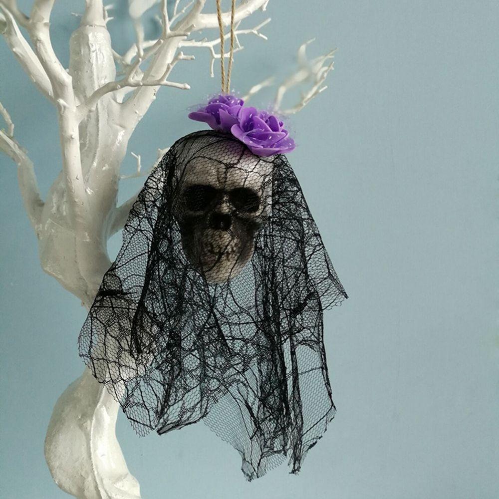 

Decor Festival Party Supplies Halloween Props Human Skeleton Bone Head Skull Hanging Ornaments F