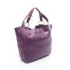 Used GUCCI Greenwich Metallic Tote Bag 257051 Leather Purple Used Women