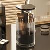 With Lid Automatic Lifting Makeup Brush Holder Dustproof Makeup Brush Organizer  Tabletop