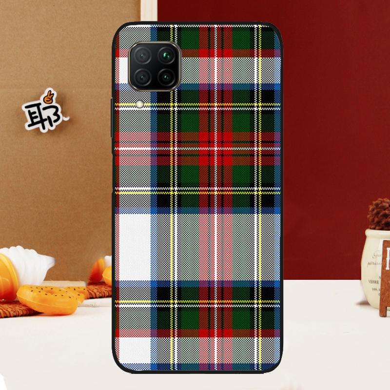 Clan Stewart Dress Plaid Pattern For Huawei Nova Y70 Y91 Y90 Y60 Y61 Y72 Y73 3i 7i 8i 11i 12i 9 10 SE P20 P30 P40 Lite Case