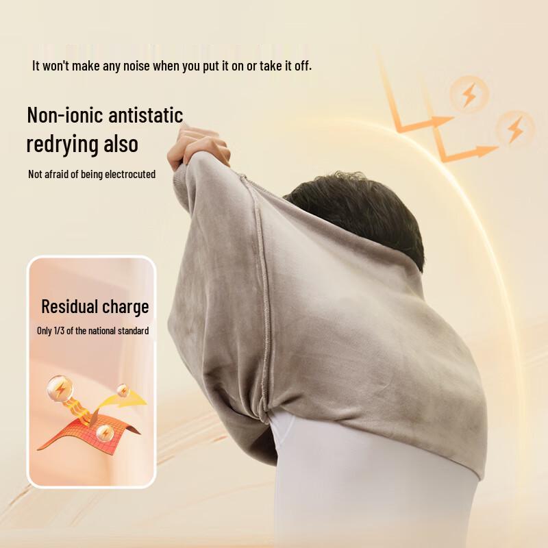 Hodo Men's Thermal Wool Blend Knit Sweater