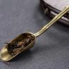Brass Copper Dinnerware Set Spoon Tea  Dessert Coffee Ice Cream S Kitchen Accessories Bar Tools New Bamboo Creative
