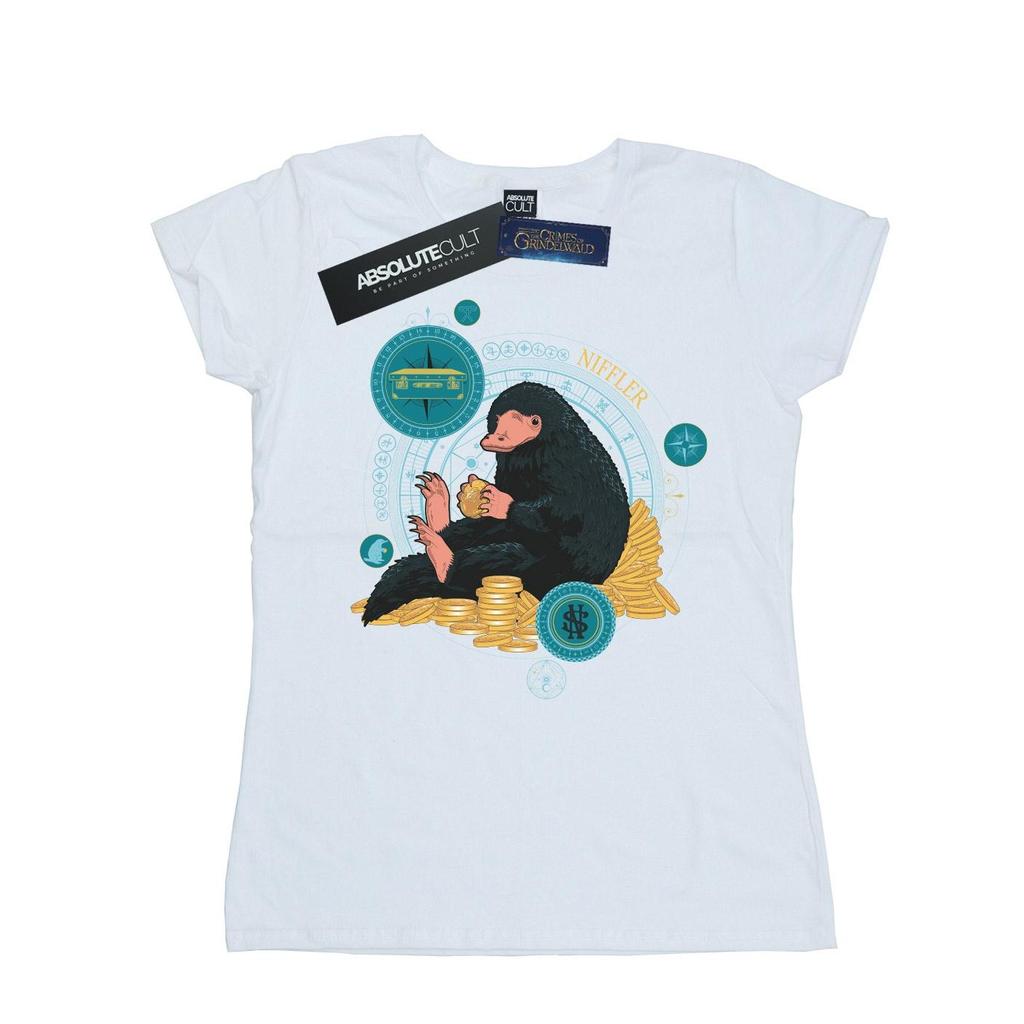 Fantastic Beasts Womens/Ladies Sitting Niffler Cotton T-Shirt