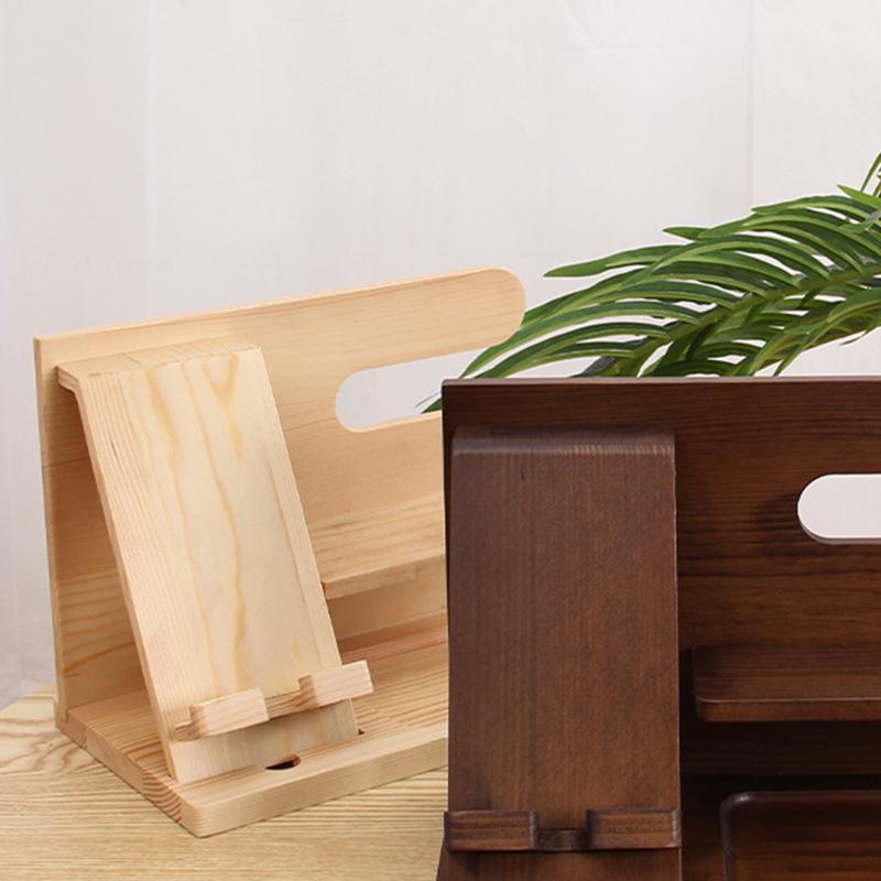 Nachtkastje Organizer Hout Telefoon Docking Station Sleutelhouder Portemonnee Stand Horloge Organizer Valentijnsdag Cadeaus Voor Hem Houten Organizer