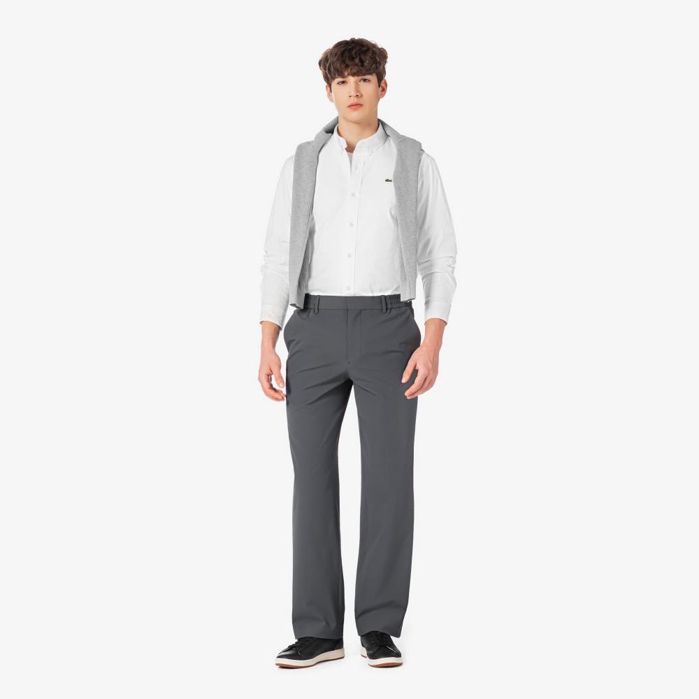 Lacoste Men's Semi-Wide Easy Slacks HH633E-56GS5T