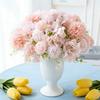 1Pc Artificial Flowers Silk Wedding Bridal Bouquets Festival Vases Home Room Decor Yard Garden Fake Plants Table Diy Gifts Props