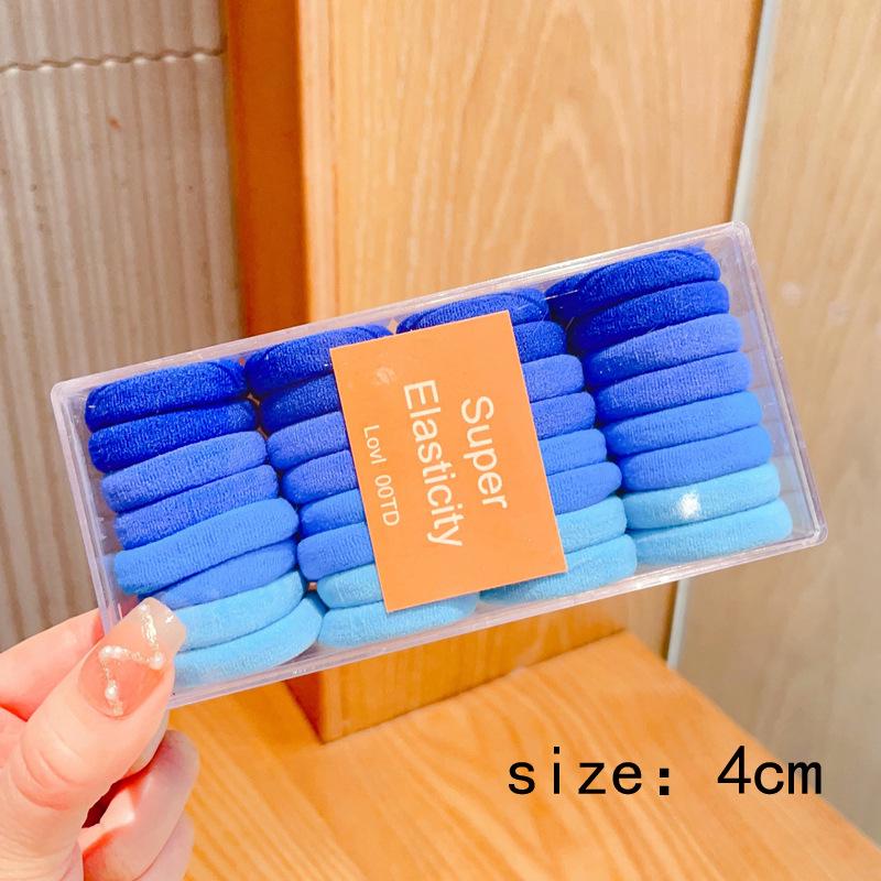 Children's Seamless High-Elasticity Hair Ties - No Damage Rubber Bands for Girls