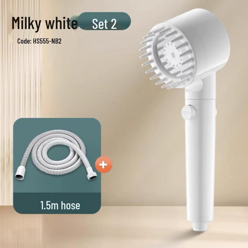 Powerful Shower Head Set with Filter and Spray Booster