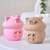 3D Mushroom House Silicone Candle Mold DIY Christmas Ornaments Craft Making Aromath Soap Plaster Resin Molds Home Xmas Party Dec