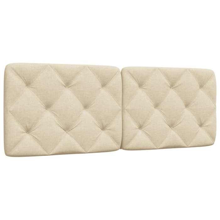 VidaXL Headboard Cushion Cream 120 Cm Fabric 4019217
