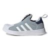 Adidas Originals Superstar 360 Mesh Casual Durable Low-Top Kids Skate Shoes Kids Sneakers Blue White IF5917