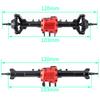 YEAHRUN Aluminum Extended Front Rear Axles for 1/18 RC Micro Crawler Car TRX4M Defender Bronco High Trail K10 Parts