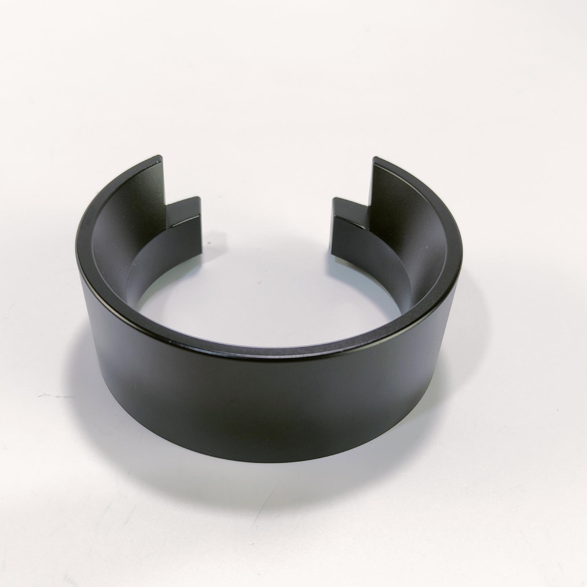 

JUSTINLAU 58mm Coffee Dosing Ring Anti-Flying Powder Ring for Eureka Mignon MMG Grinder Coffee Machine Handle Coffee Powder Ring чорний