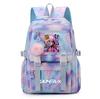 Cartoon Demon Hunters Printed Backpack Schoolbag for Teenager Student Girl Boy Bookbag Large Capacity Waterproof Travel Bag Mochila