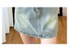 Sleeveless Denim Halter Dress - High Waist Summer Cool