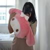 Big Size My Melody Plush Toy My Melody Hug Pillow Comfortable Back Cushion Lovely Sanrio Plushies Sofa Decorative Pillow Gift