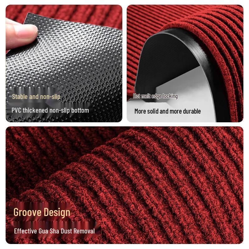 Aige Hotel Entrance Double Stripe Doormat