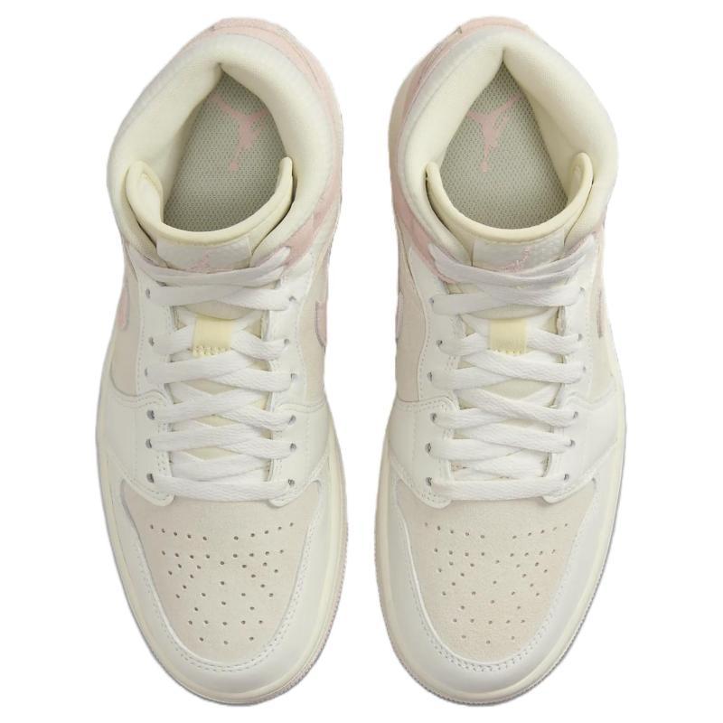 Jordan 1 Średni Biały Seersucker Damskie Jordan FQ1926-161