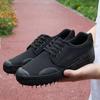 Fashion Men's Work Safety Canvas Shoes Non-Slip Rubber Sole Sneakers Construction Sites Farm Labor Durable Breathable Anti-Skid Footwear