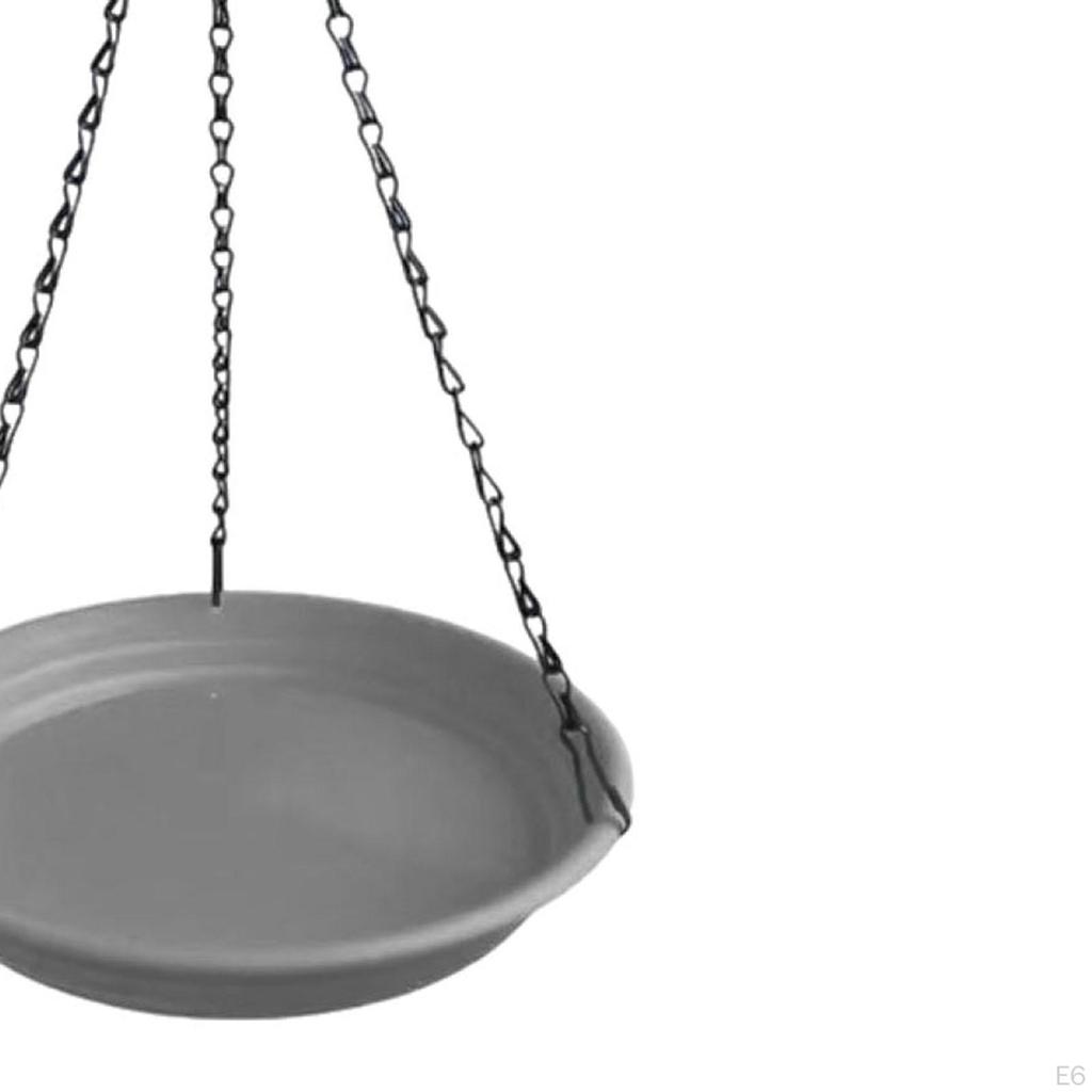 Fågelmatare Fågelbad Fåglar Vattenstation Matskål för Gård Balkong Gåva