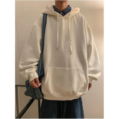 Herren Einfarbig Locker Lässig Schlichtes Sweatshirt Kapuzenpullover Oberteil