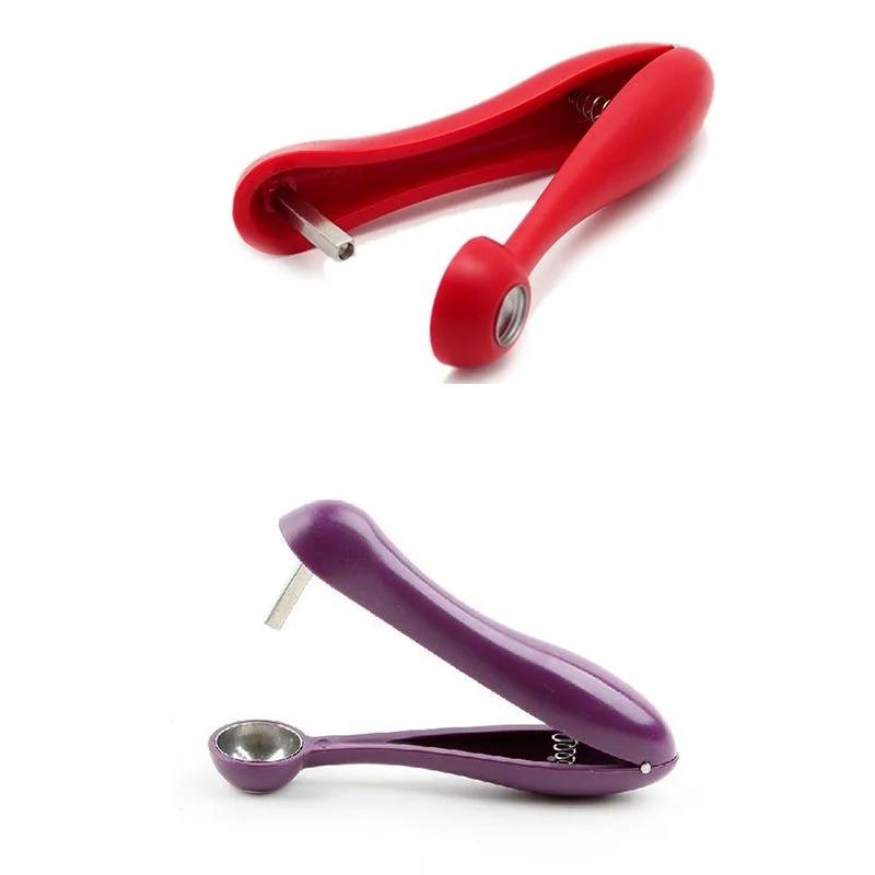 Easy Cherry Corer Fruit Core Seed Remover Cherry Pitter Olive Core Remover Kitchen Tools Fruit  Corer Kitchen Accessories