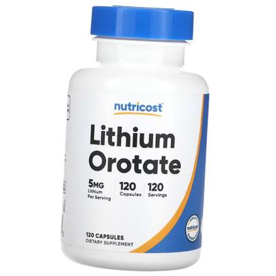Litio Orotato, Lithium Orotate 5, 120caps (36647088)