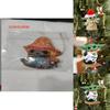 Adorable Cartoon Baby Yoda Santa Holiday Decoration Perfect For Christmas Trees