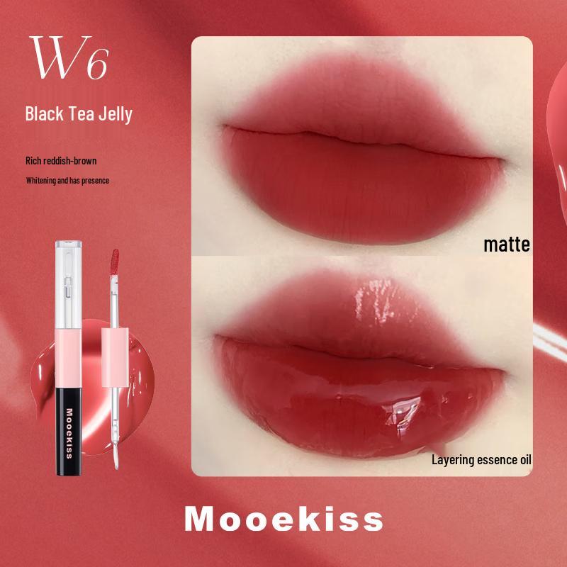 Mooekiss Dual-End Lip Mud & Lip Gloss