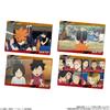 Bandai Wafers 6 Cocoa Cream Flavor Candy Toy Set of Haikyu!! [Box 20]